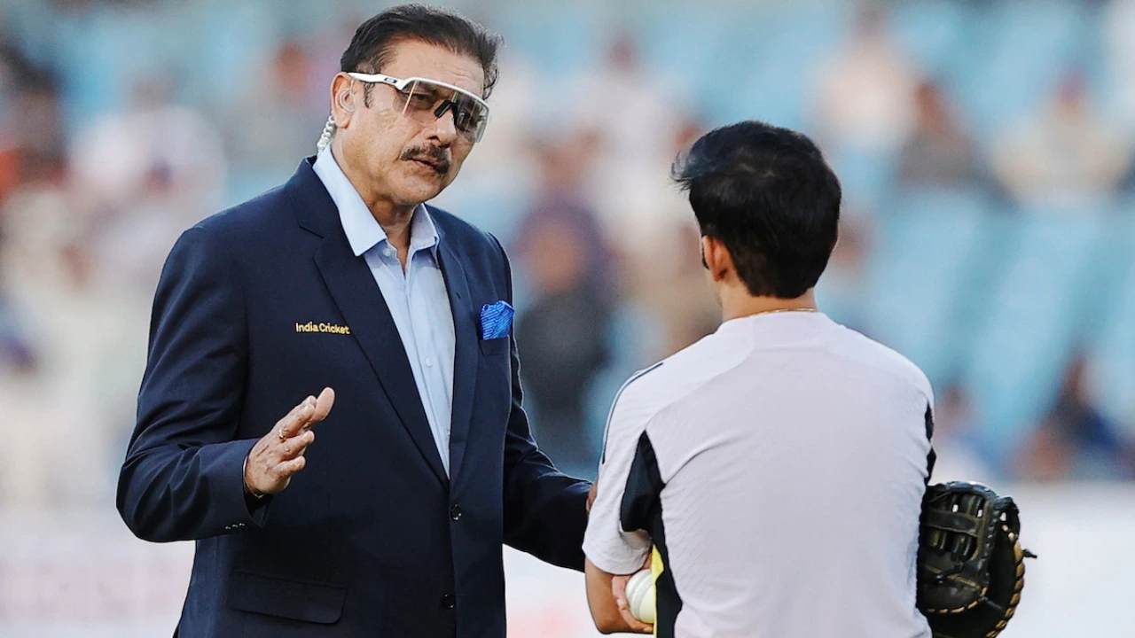Ravi Shastri and Gautam Gambhir