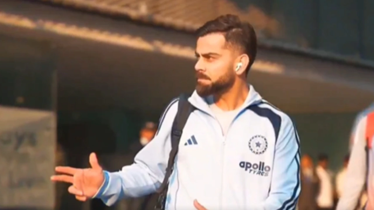 Virat Kohli in Ranchi