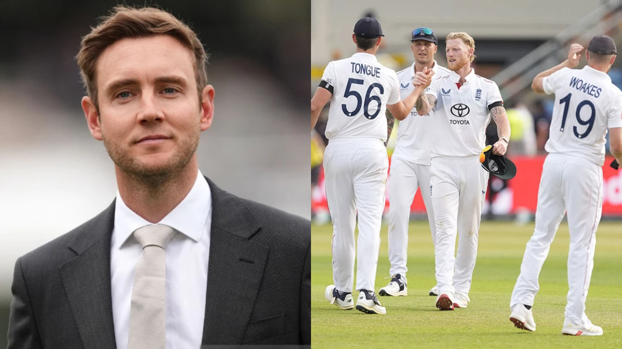 Stuart Broad and England Team