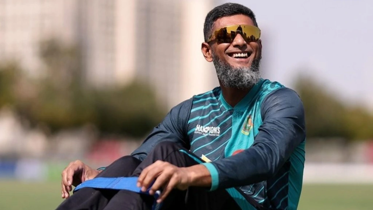 Mahmudullah of Bangladesh