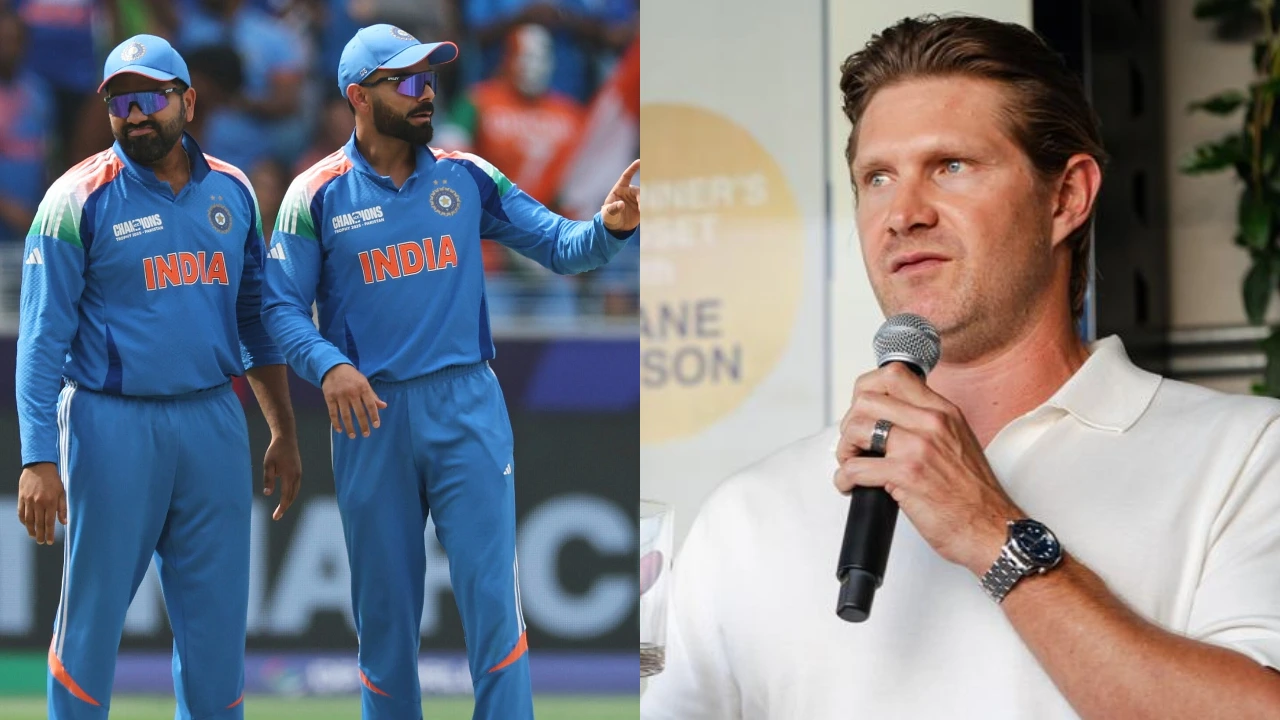 Virat Kohli, Rohit Sharma and Shane Watson