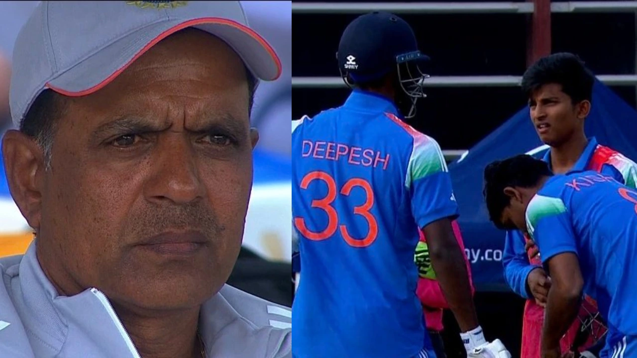 India U19’s humiliating loss in U19 Asia Cup 2025 Final leaves coach Sunil Joshi in tears