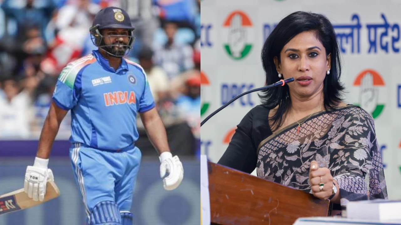 Rohit Sharma and Dr. Shama Mohamed