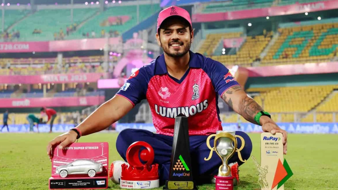 Nitish Rana of Rajasthan Royals