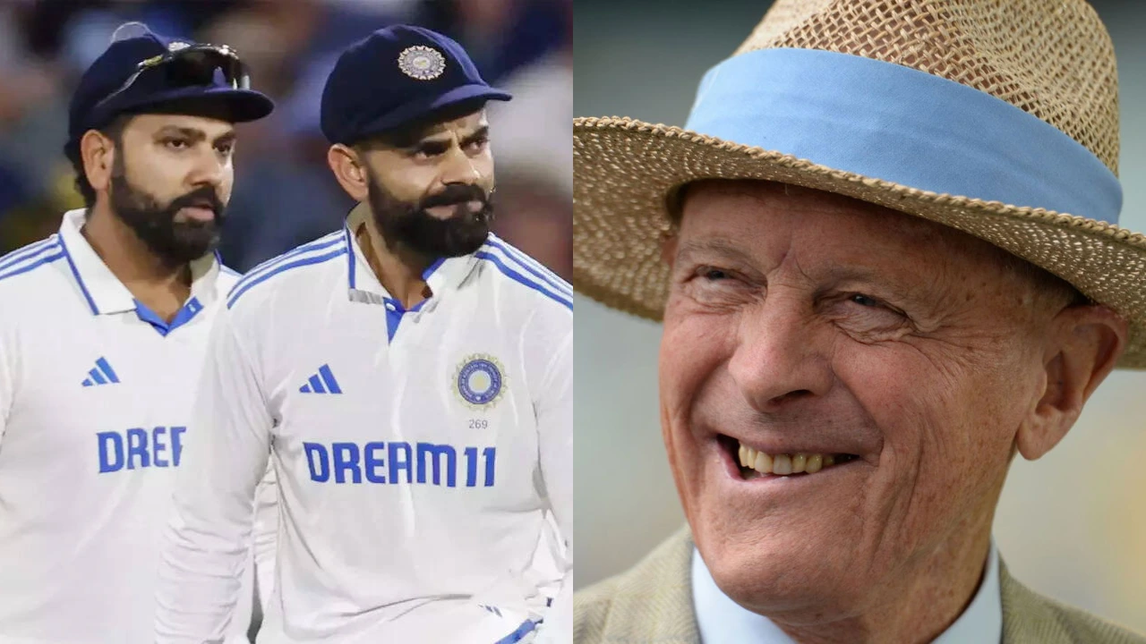 Rohit Sharma, Virat Kohli and Geoffrey Boycott