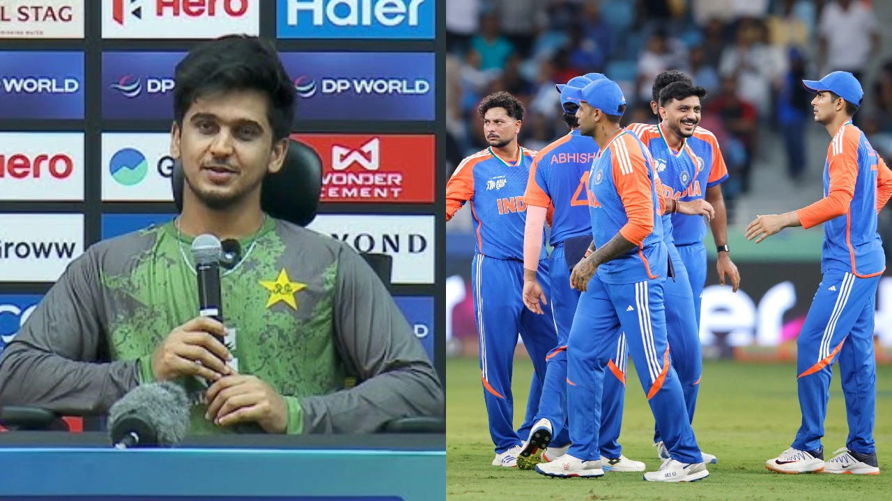 Saim Ayub and Team India
