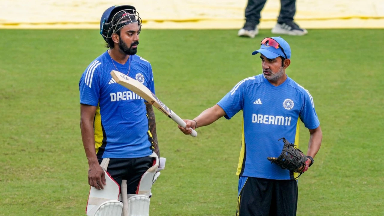 KL Rahul and Gautam Gambhir