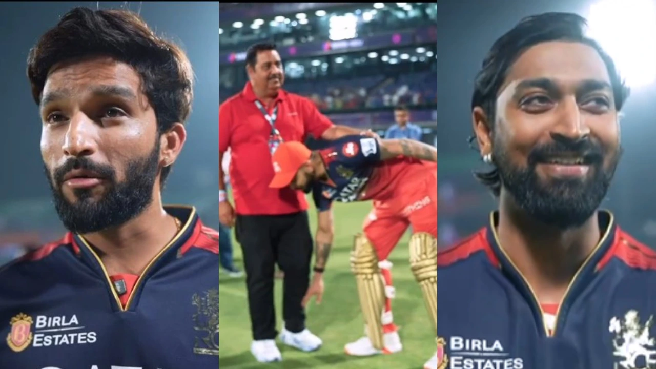 RCB, Rajat Patidar, Virat Kohli and Krunal Pandya