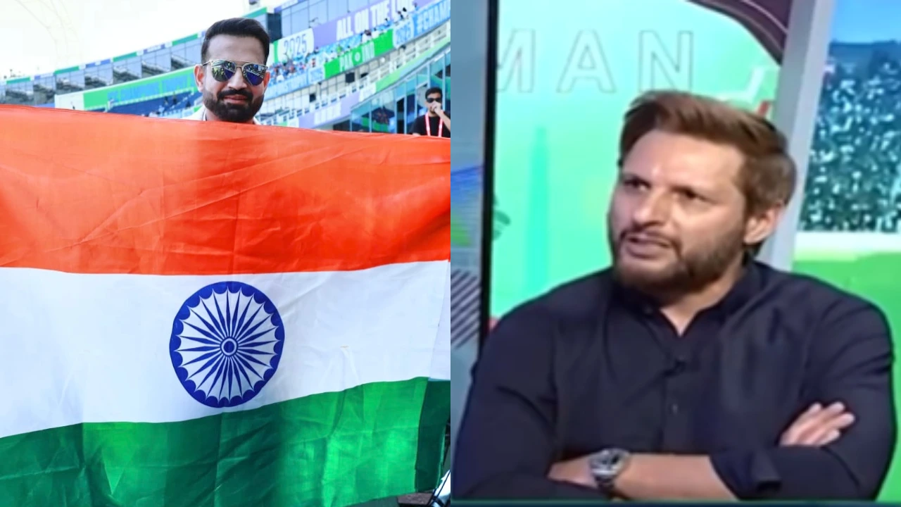 Irfan Pathan and Shahid Afridi