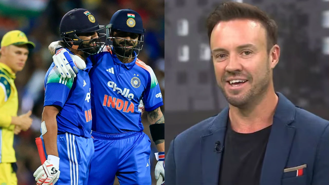 Virat Kohli, Rohit Sharma and AB de Villiers
