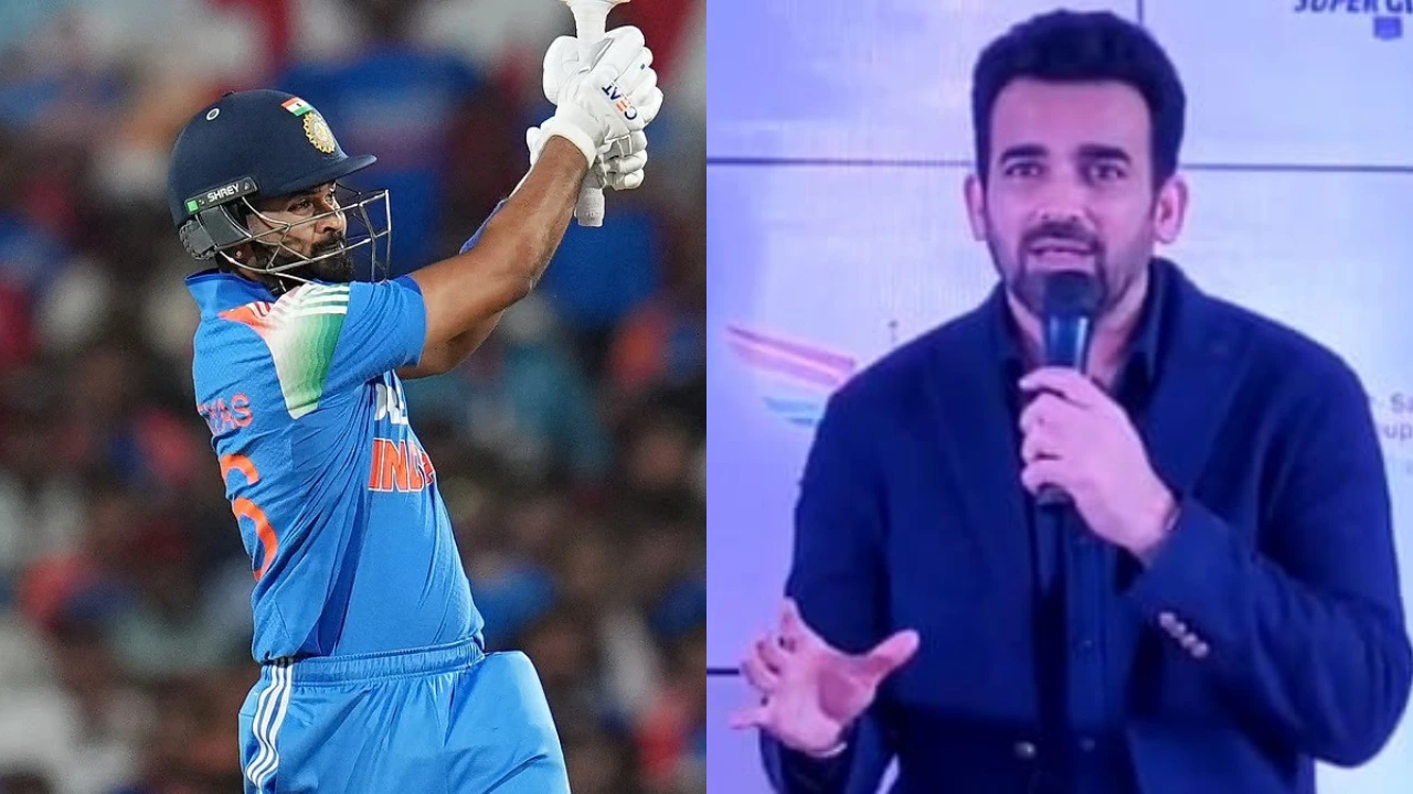 Shreyas Iyer and Zaheer Khan
