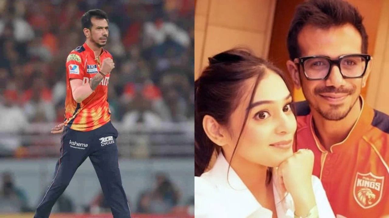 Yuzvendra Chahal and RJ Mahvash