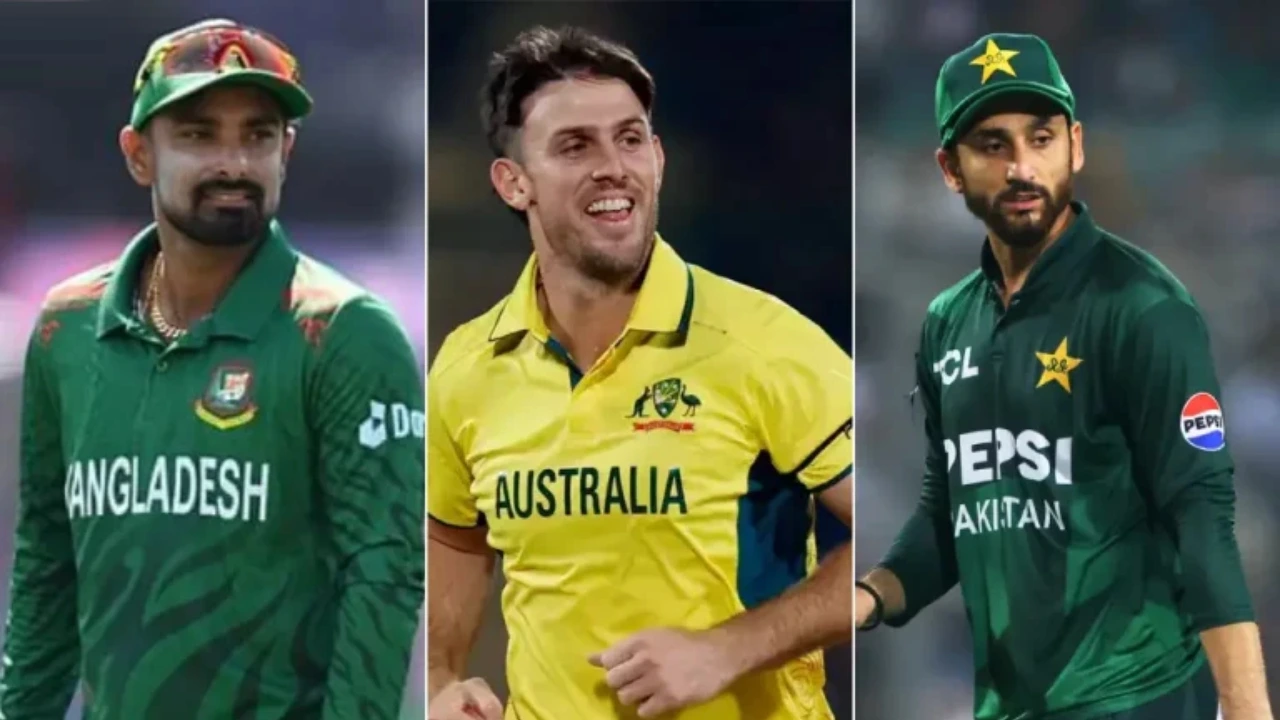 Bangladesh, Australia and Pakistan