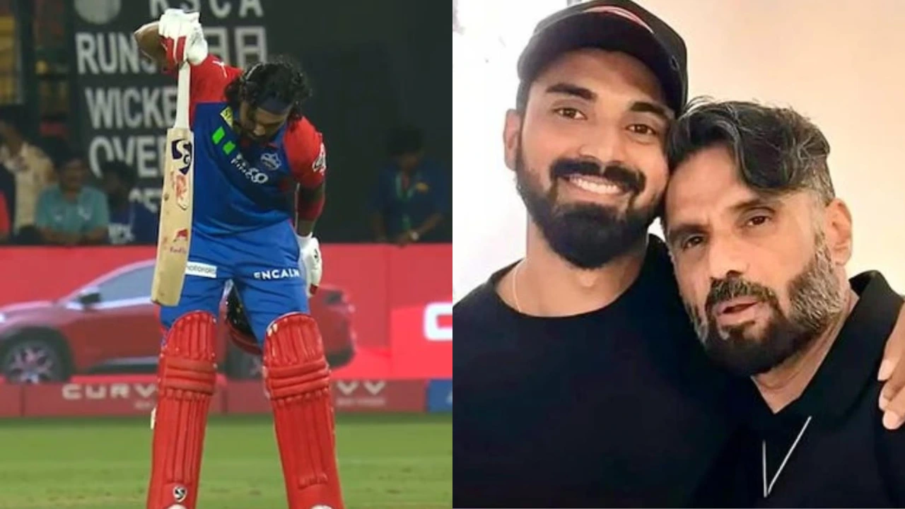 KL Rahul, Suniel Shetty