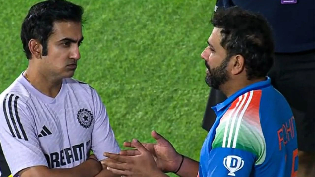 Gautam Gambhir Rohit Sharma Animated Cha