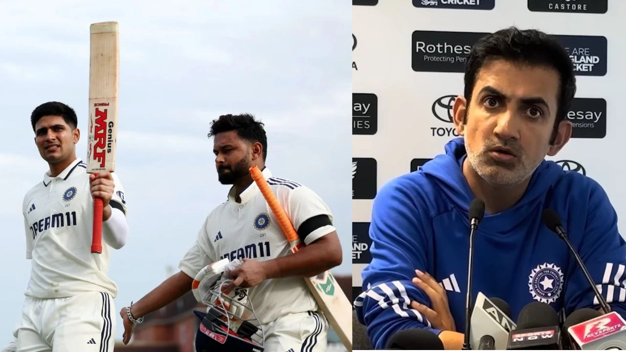 Gautam Gambhir Shubman Gill Rishabh Pant