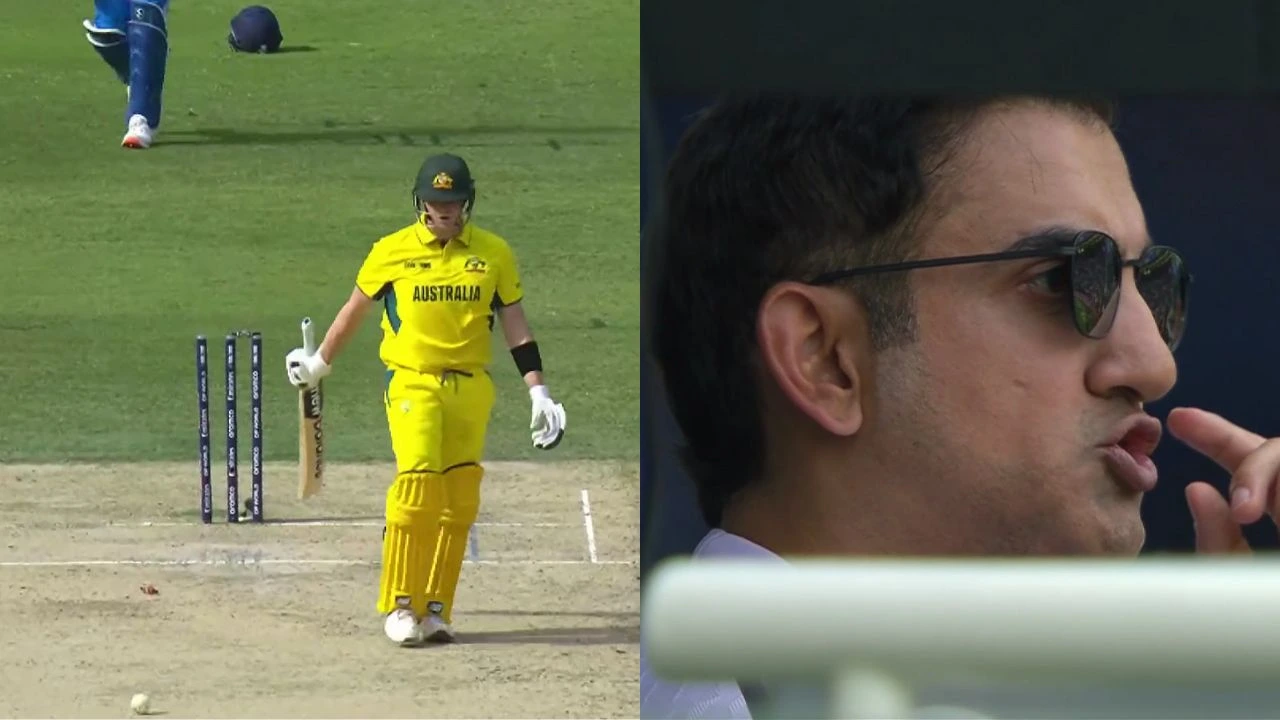 Mohammed Shami, Gautam Gambhir Virat Kohli Reaction To Steve Smith Wicket