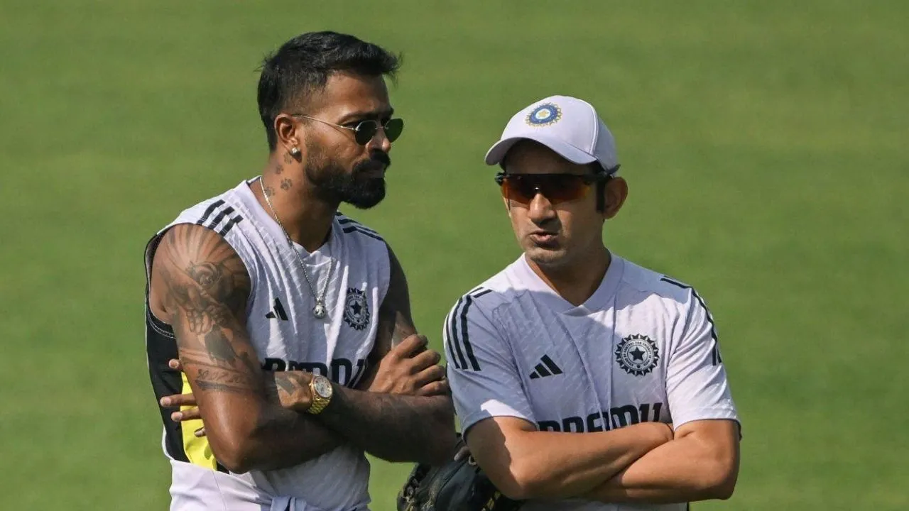 Gautam Gambhir And Hardik Pandya