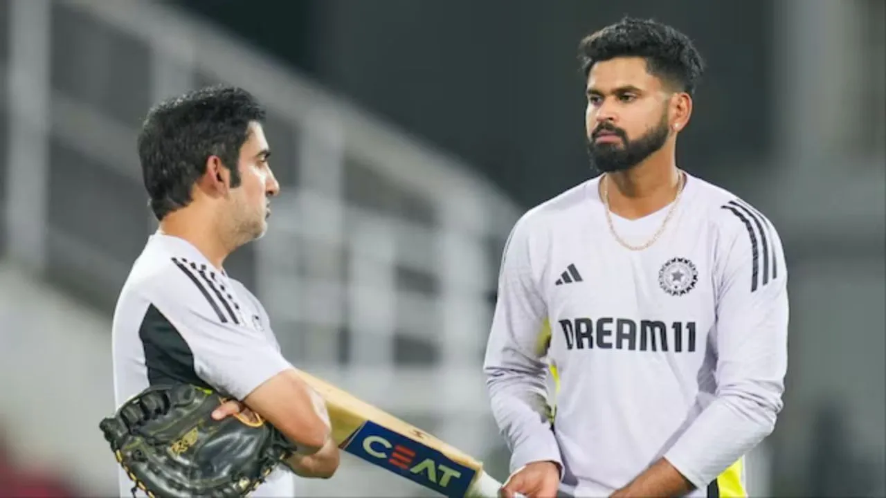 Gautam Gambhir And Shreyas Iyer