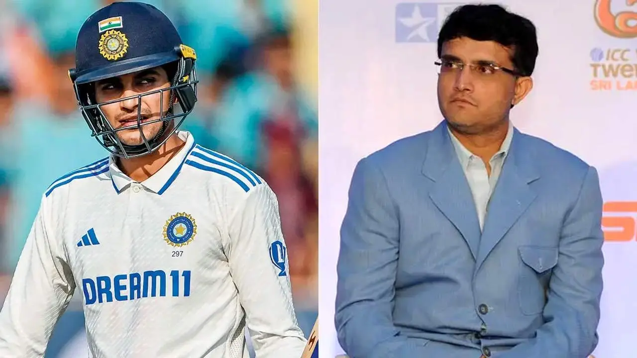 Shubman Gill And Sourav Ganguly