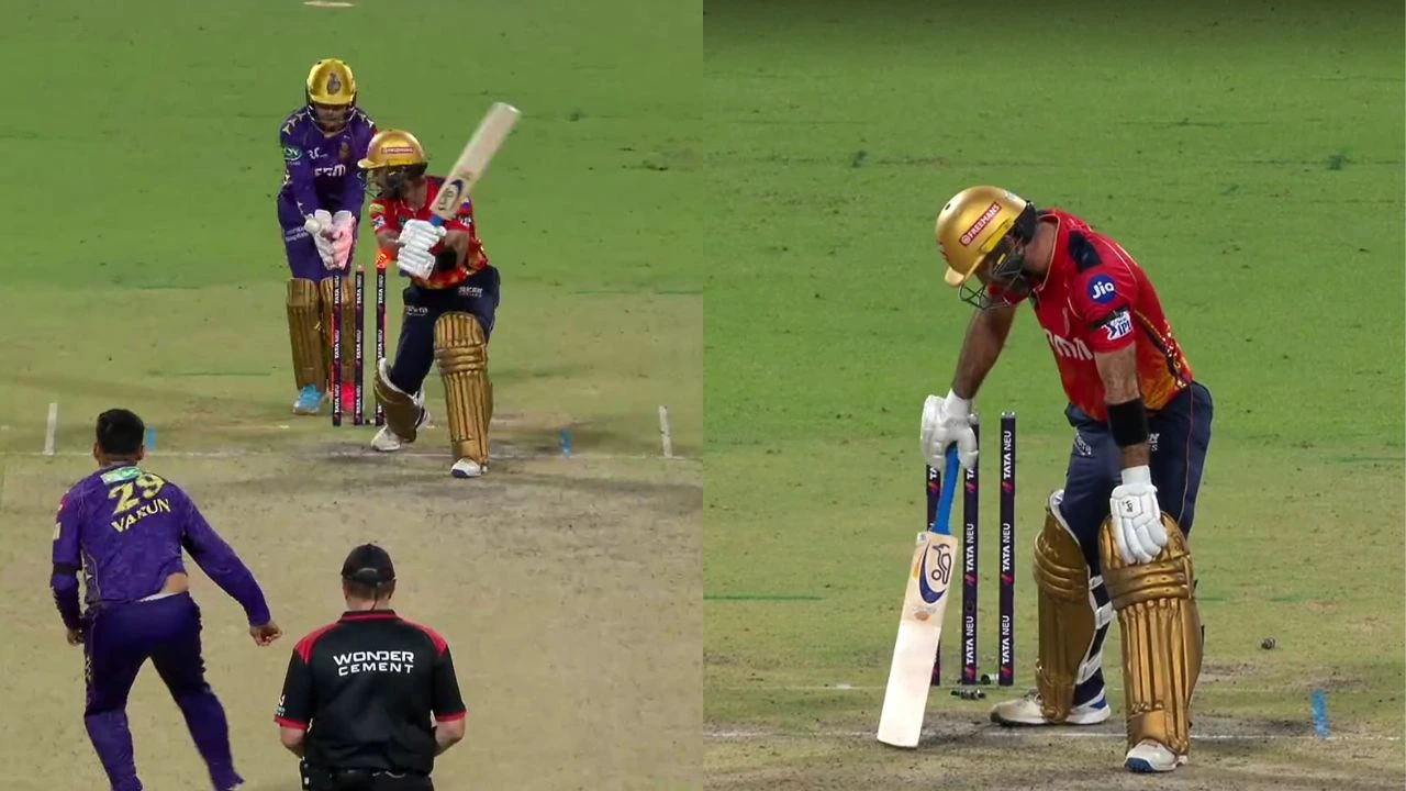 Glenn Maxwell Castled By Varun Chakravarthy