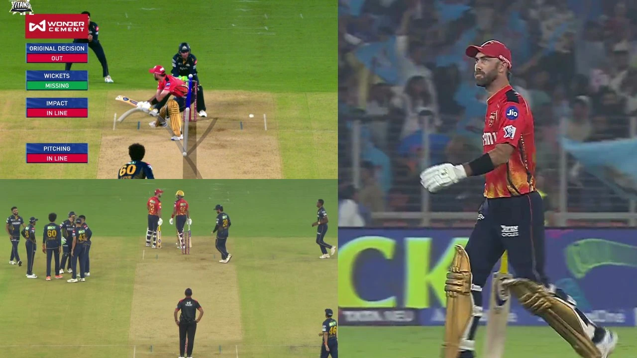 Glenn Maxwell Denied DRS By Shreyas Iyer