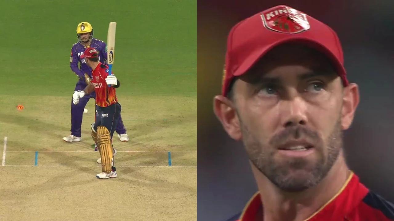 Glenn Maxwell Dismissed By Varun Chakravarthy