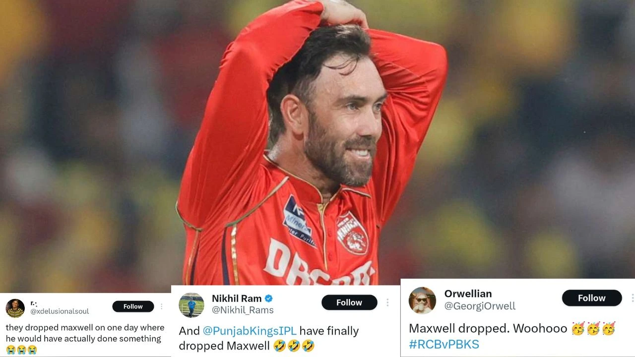 Glenn Maxwell Dropped