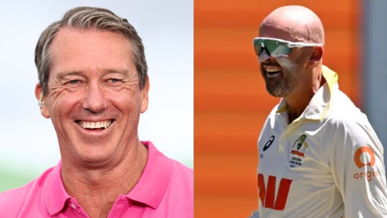 Glenn McGrath And Nathan Lyon