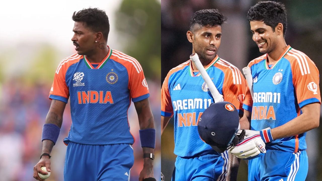 Hardik Pandya Suryakumar Yadav And Shubman Gill
