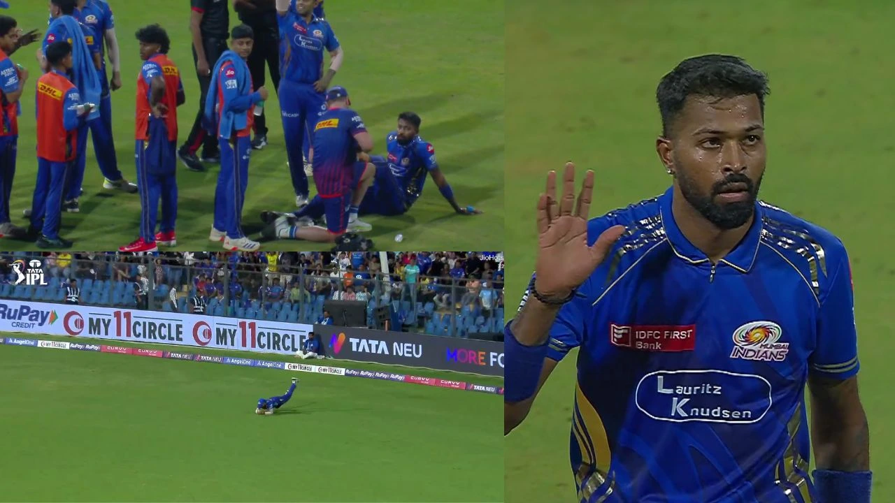 Hardik Pandya Dismisses Abhishek Sharma