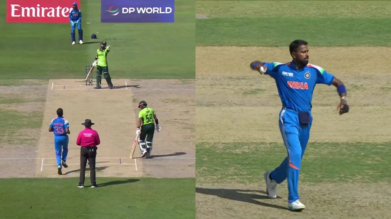 Hardik Pandya Fumes At Mohammad Rizwan