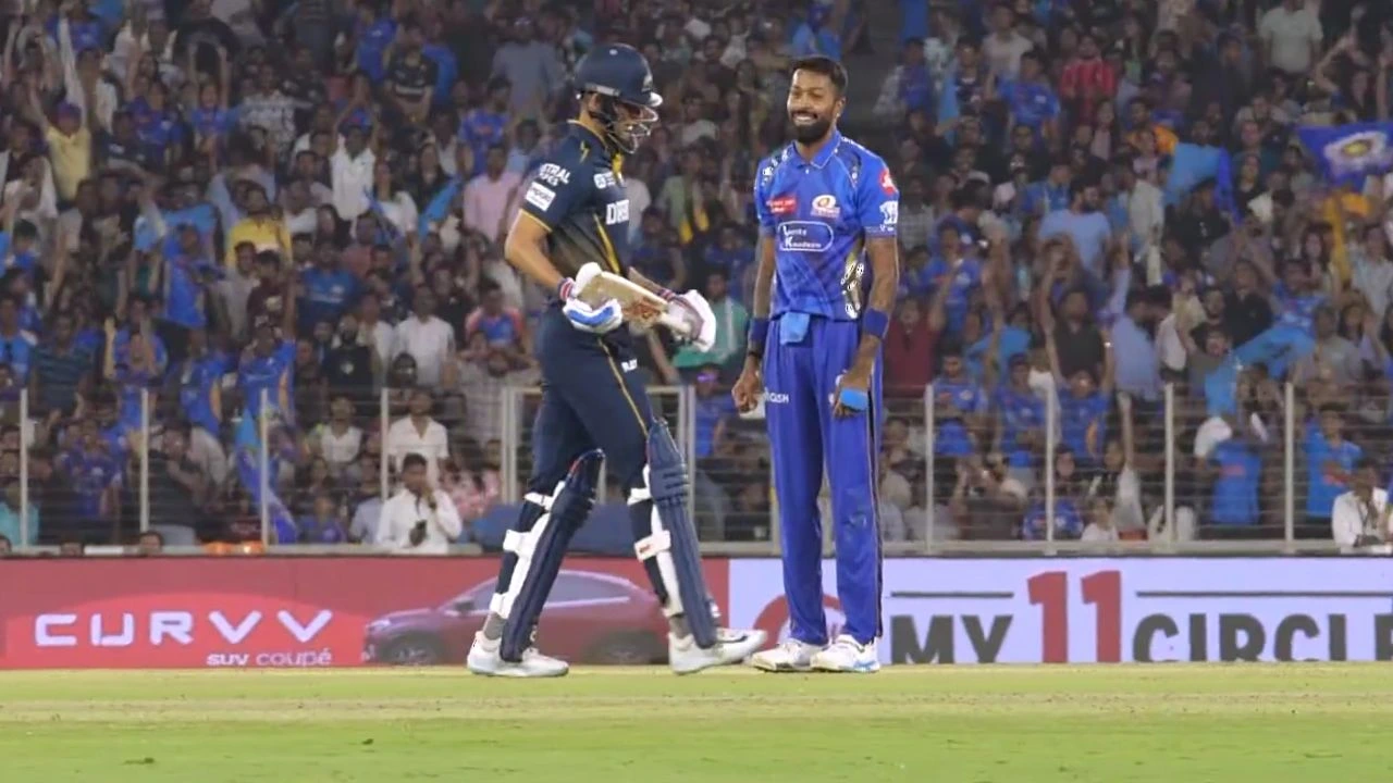 Hardik Pandya Reaction To Shubman Gill Wicket