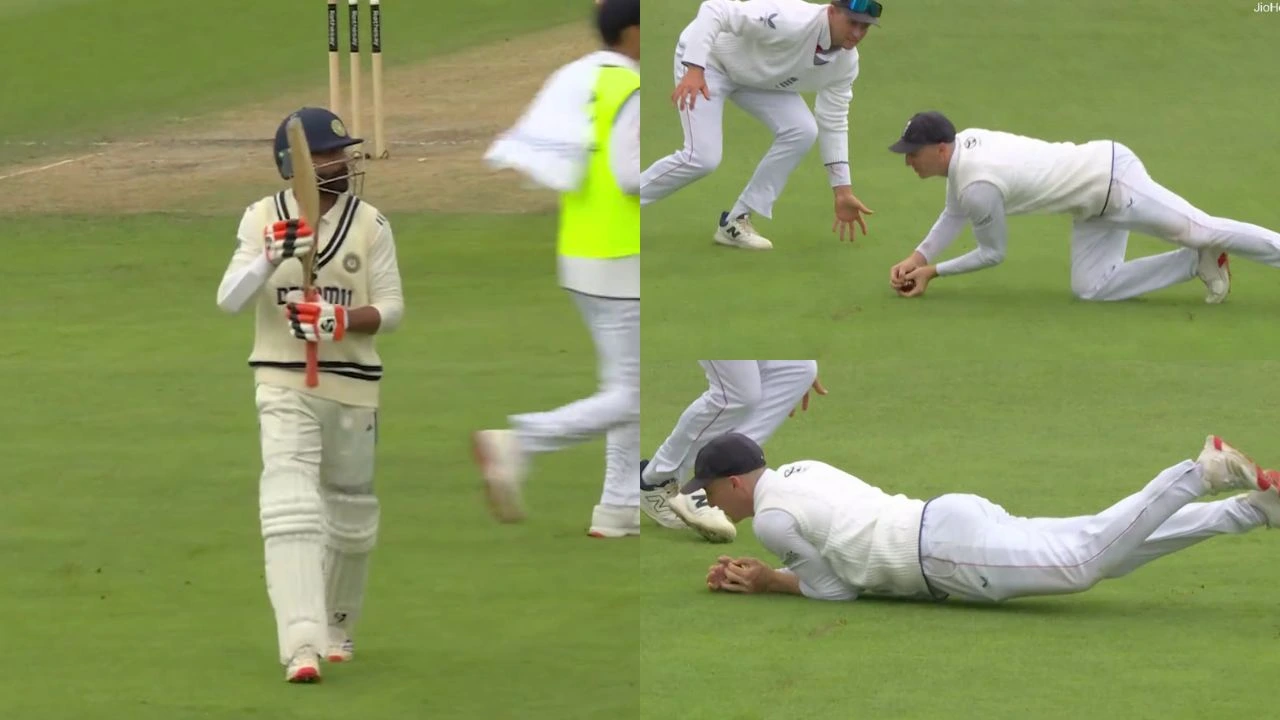 Harry Brook Takes Stunner To Send Back Ravindra Jadeja