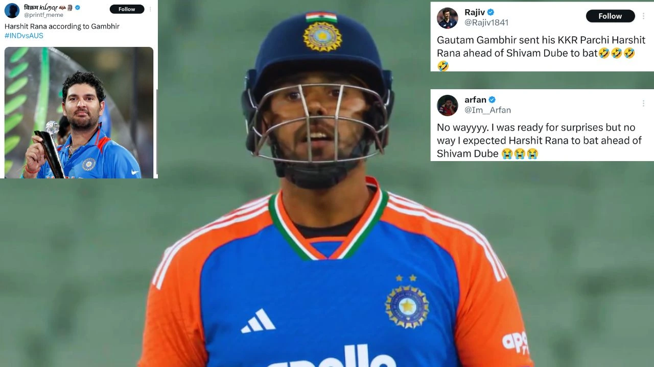 Hes gone mad: Gautam Gambhir receives heavy criticism for promoting Harshit Rana over Shivam Dube in MCG T20I Hes gone mad: Gautam Gambhir receives heavy criticism for promoting Harshit Rana over Shivam Dube in MCG T20I