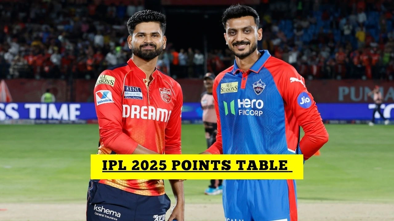IPL 2025 IPL Points Table After PBKS Vs DC