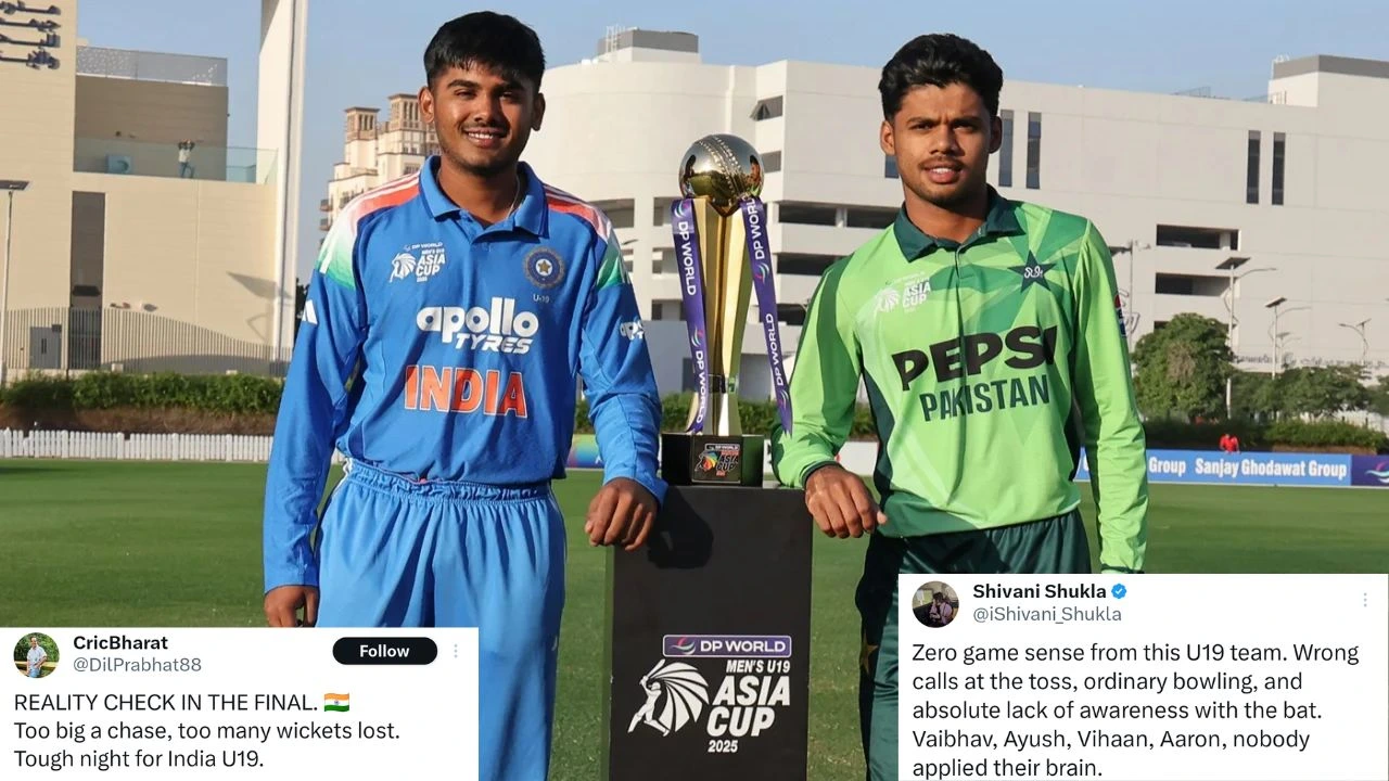 “Heartbreaking to watch”: Twitter reacts as Pakistan annihilate Vaibhav Suryavanshi-starrer India in U19 Asia Cup final
