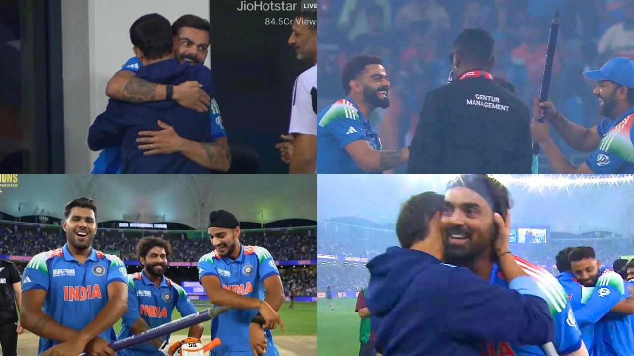 India Win ICC Champions Trophy Rohit Sharma Virat Kohli