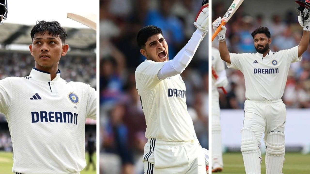 India Yashasvi Jaiswal Shubman Gill Rishabh Pant