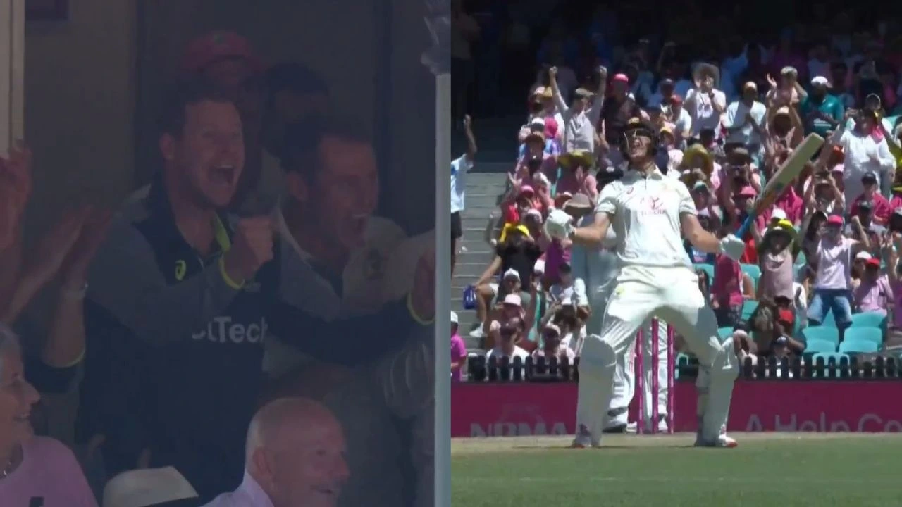 India Vs Australia 5th Test Winning Moment STeve SMith