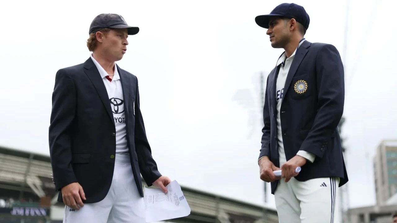 India Vs England Ollie Pope Shubman Gill