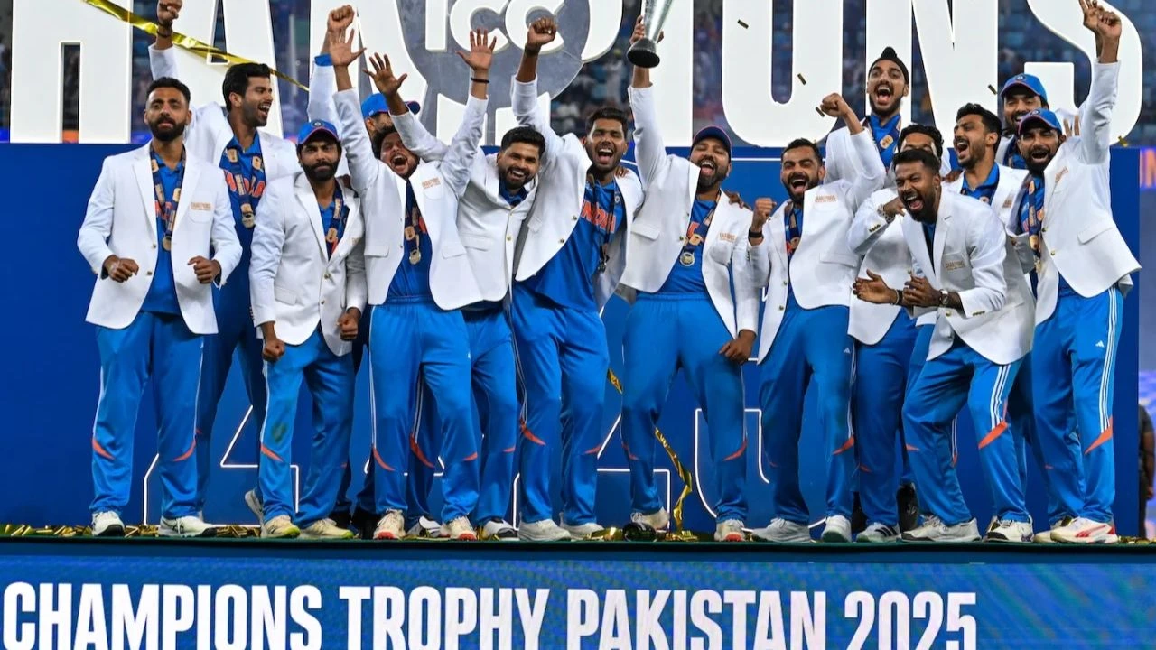 Asian Games, Indian Players Celebrate Champions Trophy 2025 Win