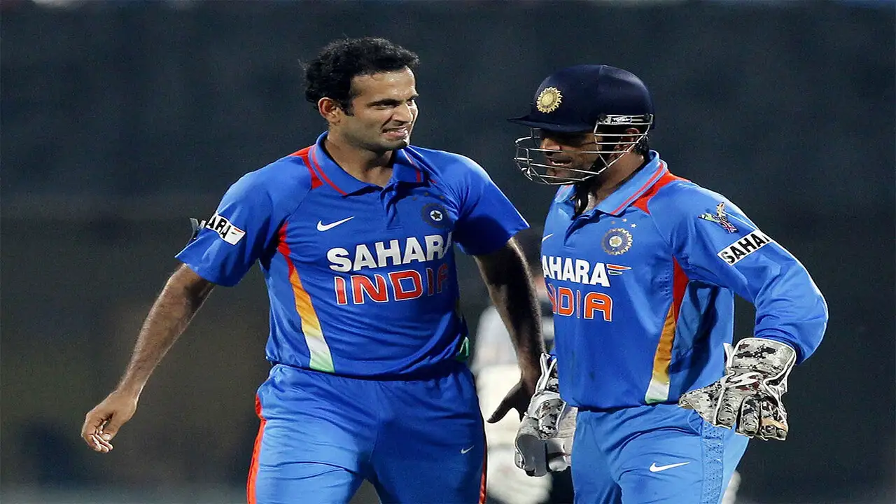 Irfan Pathan And MS Dhoni