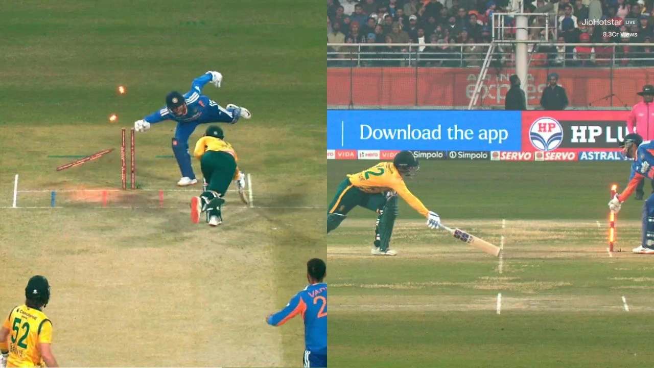 Jitesh Sharma Pulls Off MS Dhoni Esque Run Out To Deny Quinton De Kock A Century In 2nd T20I