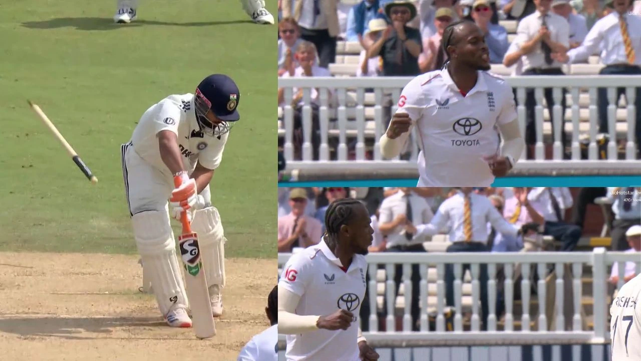 Jofra Archer Castles Rishabh Pant