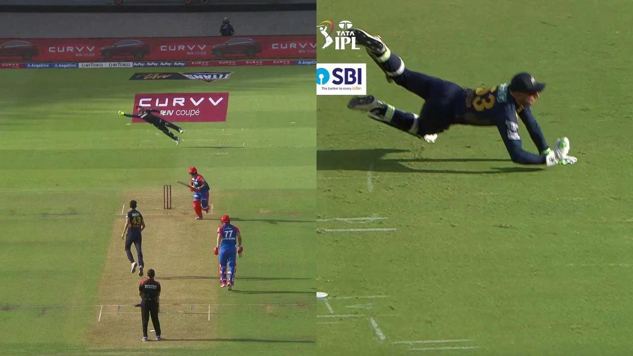 Jos Buttler Catch Vipraj Nigam Wicket