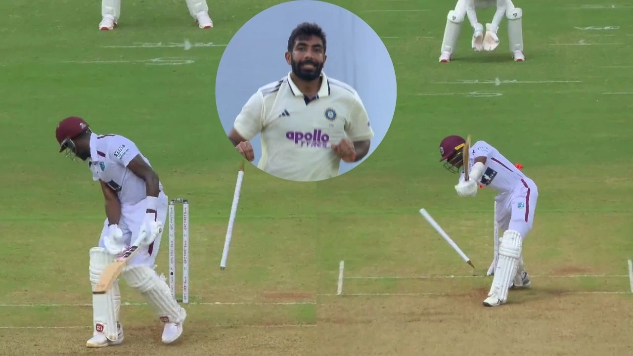 Justin Greaves And Johann Layne Bamboozled By Jasprit Bumrah Yorker