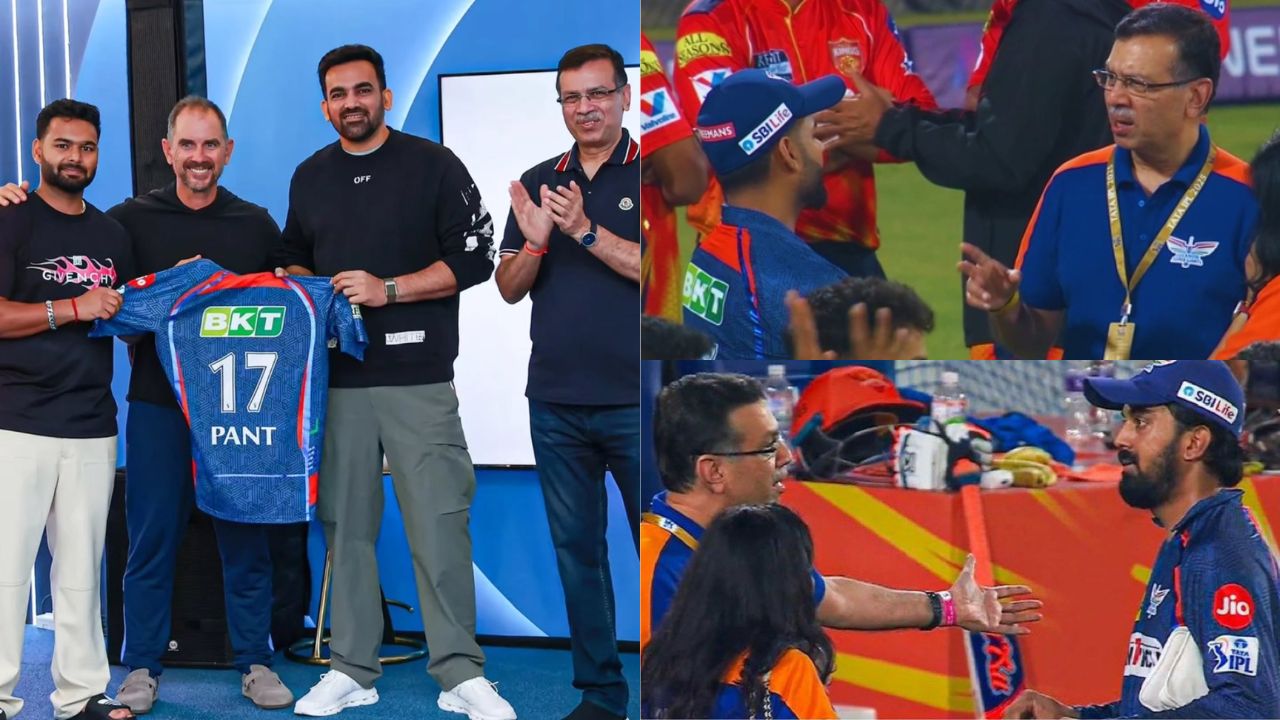 Justin Langer Sanjiv Goenka Zaheer Khan Rishabh Pant KL Rahul