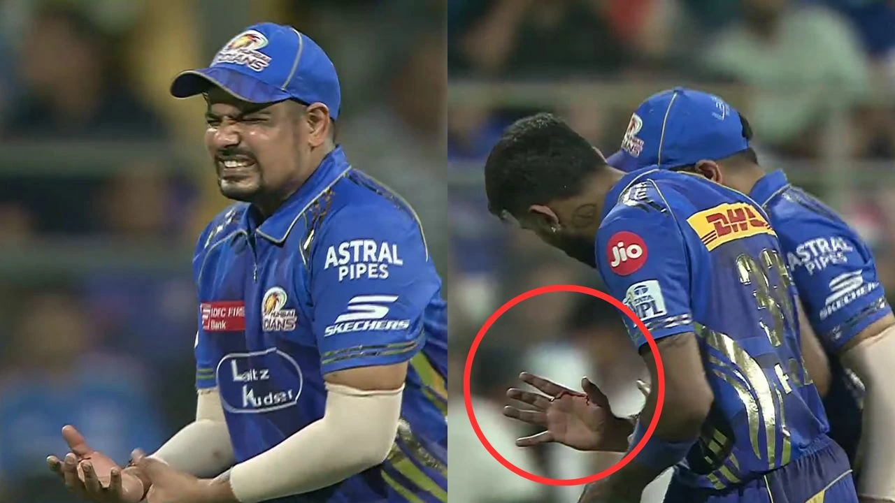 Karn Sharma Bloodied