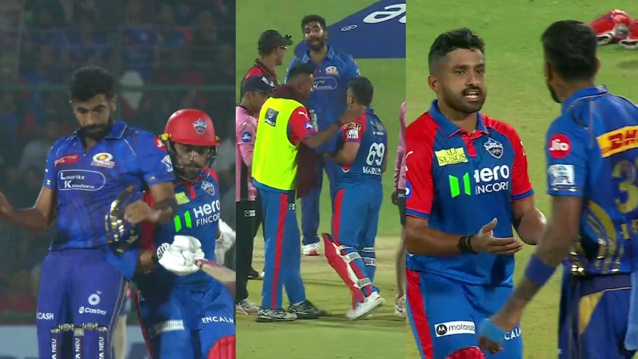 Karun Nair Jasprit Bumrah Fight